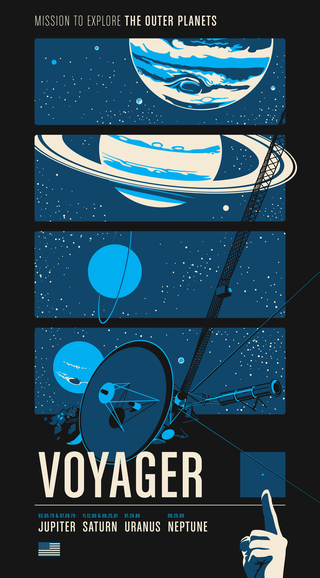 Illustration for article titled Honor Our Heroic Space Robots with These Beautiful Posters